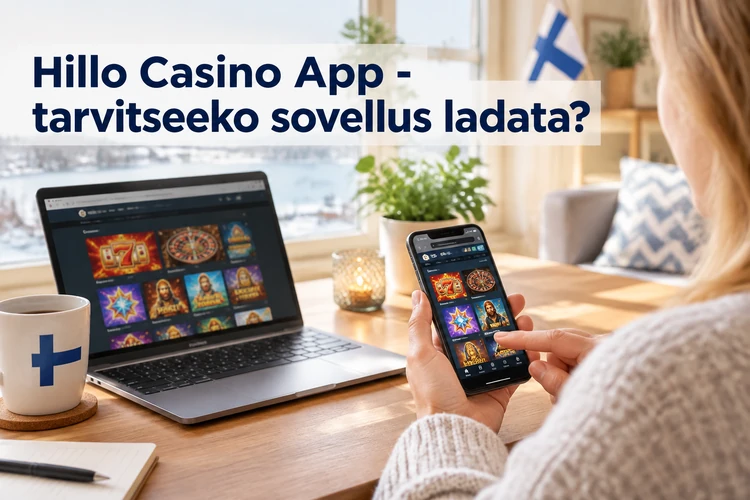 Hillo Casino App - tarvitseeko sovellus ladata?