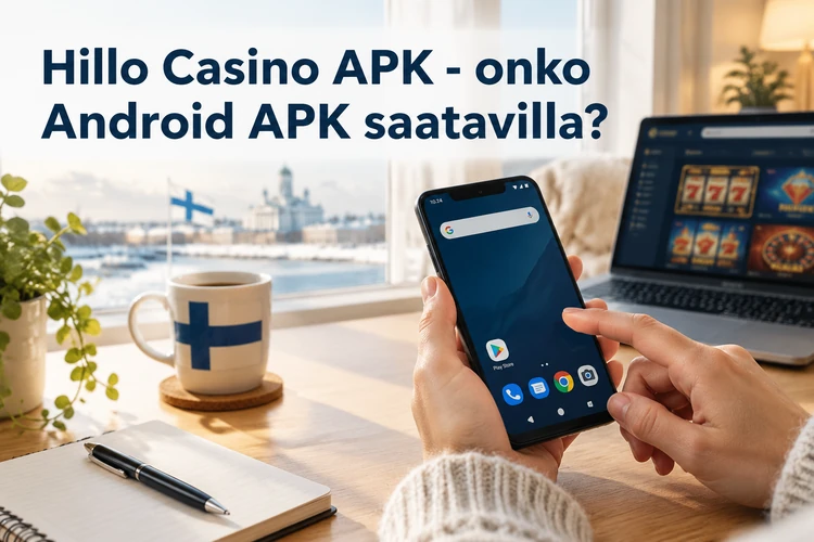 Hillo Casino APK - onko Android APK saatavilla?