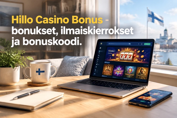 Hillo Casino Bonus - bonukset, ilmaiskierrokset ja bonuskoodi