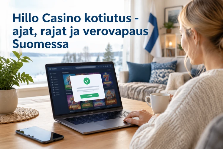 Hillo Casino kotiutus - ajat, rajat ja verovapaus Suomessa